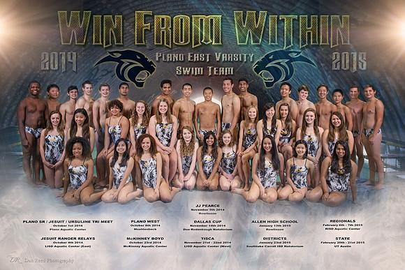 12x18 2014-15 Team Calendar Poster - Varsity Version