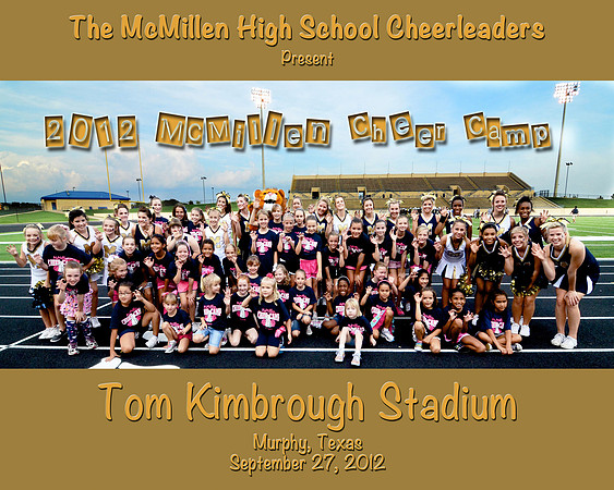 Cheer Camp 8x10 Frame