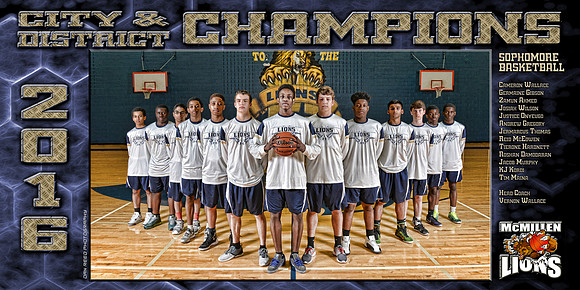Sophomore City & District Champs