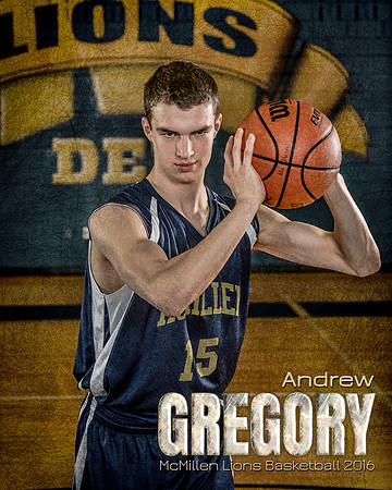 8x10 Etched Andrew G