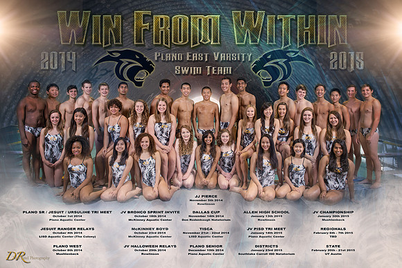 12x18 2014 Team Calendar Poster