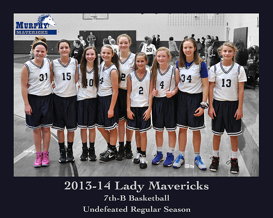 7B Girls MMS Undefeated